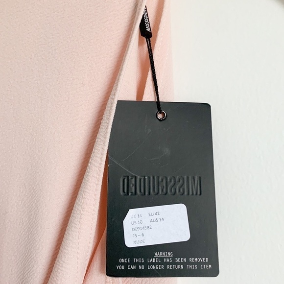 Missguided Halter Neck Bodycon Mini Dress Y2K - Picture 5 of 9